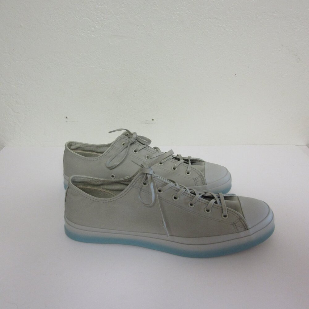MOONSTAR Japanese Made Men's Canvas Low Top 11 NIB Gray Sneakers - Picture 3 of 7